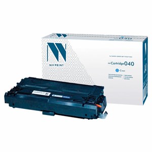 Картридж лазерный NV PRINT (NV-040C) для Canon i-SENSYS LBP 710Cx/712Cx, голубой, ресурс 5400 страниц - фото 3306144