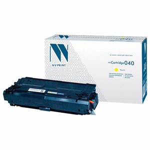 Картридж лазерный NV PRINT (NV-040Y) для Canon i-SENSYS LBP 710Cx/712Cx, желтый, ресурс 5400 страниц - фото 3306145