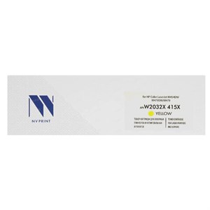 Картридж лазерный NV PRINT (NV-W2032X) для HP Color LaserJet M454dn/M454dw, желтый, ресурс 6000 страниц - фото 3306172