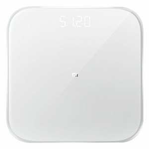 Весы напольные XIAOMI Mi Smart Scale 2, электронные, максимальная нагрузка 150 кг, квадрат, стекло, белые, NUN4056GL - фото 3306516