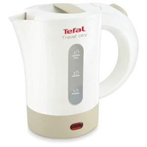 Чайник TEFAL KO120130, 0,5 л, 650 Вт, закрытый нагревательный элемент, пластик, бело-бежевый, 7211001544 - фото 3306664