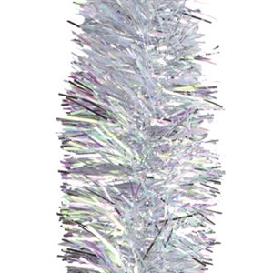 Мишура 1 штука, диаметр 100 мм, длина 2 м, серебро, 71512 - фото 3307791