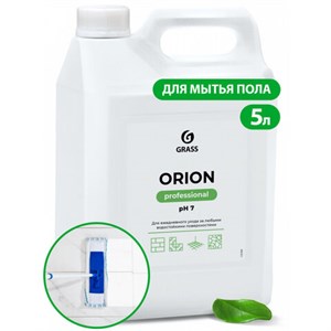 Средство моющее универсальное 5 кг, GRASS ORION, низкопенное, жидкое, 125308 - фото 3445603