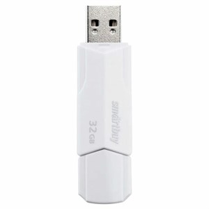 Флеш-диск 32 GB SMARTBUY Clue, USB 2.0, белый, SB32GBCLU-W - фото 3445995