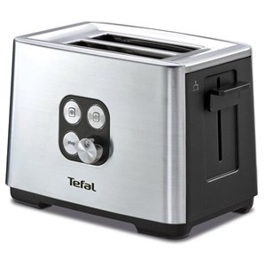 Тостер TEFAL TT420D30, 900 Вт, 2 тоста, 7 режимов, сталь, серебристый, 8000035884 - фото 3447281