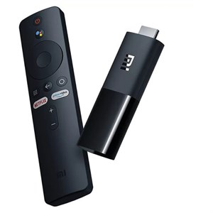 Приставка Смарт-ТВ XIAOMI Mi TV Stick, Android TV, 4 ядра, 1Gb+8Gb, HDMI, WiFi, пульт ДУ, черный, PFJ4145RU - фото 3448647