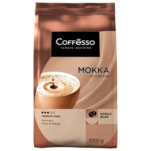 Кофе в зернах COFFESSO "Mokka", 1 кг, 102485 - фото 3653827