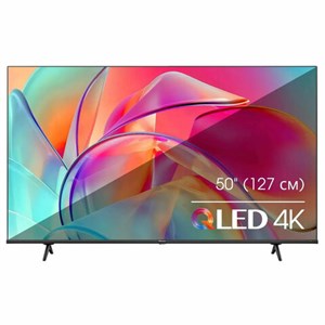 Телевизор HISENSE 50E7KQ, 50" (127 см), 3840 x 2160, 4K, 16:9, SmartTV, Wi-Fi, черный - фото 3782474