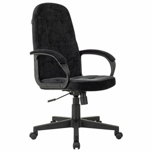 Кресло офисное CH-002, ткань, черное, 1973991 - фото 3944218