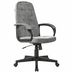 Кресло офисное CH-002, ткань, серое, 1973992 - фото 3944219