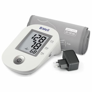 Тонометр B.WELL PRO-33ad, манжета 22-42 см, автоматический, на плечо, адаптер питания, PRO-33 ad - фото 3944255