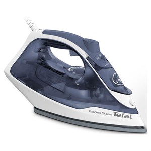 Утюг TEFAL FV2837E0, 2400 Вт, керамическое покрытие, самоочистка, синий - фото 3945191