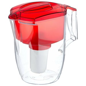 Кувшин-фильтр для очистки воды АКВАФОР "Гарри А5", 3,9 л, со сменной кассетой, красный, 501734 - фото 3945253