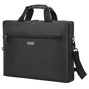 Сумка портфель HEIKKI TEMPO (ХЕЙКИ) с отделением для ноутбука 15,6", карман, Rush, черная, 30х40х4 см, 272607 - фото 3946212