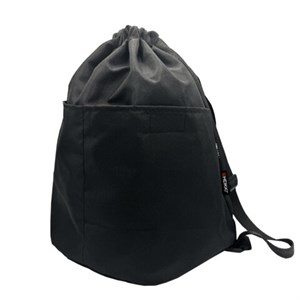 Рюкзак спортивный мешок HEIKKI PACK (ХЕЙКИ), 2 отделения, увеличенный объем, 40х35 см, черный, 272419 - фото 3946635