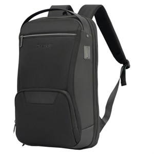 Рюкзак HEIKKI HIGH TECH (ХЕЙКИ) с отделением для ноутбука, USB-порт, черный, 46x30x10 см, 272588 - фото 3946767