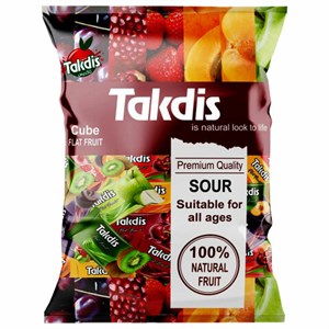 Пастила фруктовая TAKDIS, ассорти вкусов, 1000 г, УТ-00002267 - фото 4981990