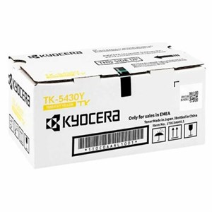 Тонер-картридж KYOCERA (TK-5430Y) ECOSYS PA2100cx/MA2100cfx и другие, желтый, оригинальный, ресурс 1250 страниц, 1T0C0AANL1 - фото 5362771