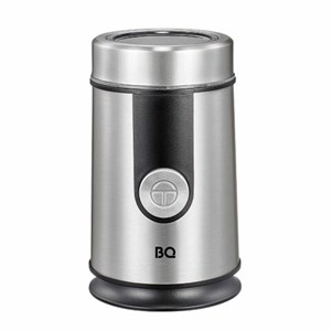 Кофемолка BQ (БИ-КЬЮ) CG1000, мощность 300 Вт, вместимость 50 г, стальная, 86189611 - фото 5546166
