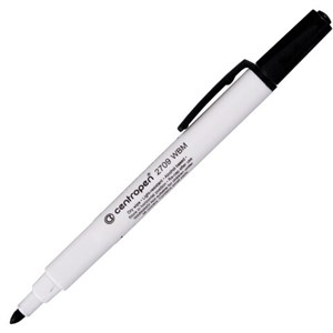 Маркер стираемый для белой доски ЧЕРНЫЙ, CENTROPEN "Dry-Wipe", 1,8 мм, 2709, 527098712 - фото 5692770