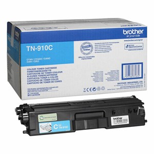Картридж лазерный BROTHER (TN910C) HL-L9310CDW/MFC-L9570CDW, голубой, оригинальный, ресурс 9000 страниц - фото 5880666