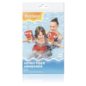 Нарукавники для плавания "Подводный мир" 30x15 см, 5-12 лет, BESTWAY, 32102 - фото 6100205