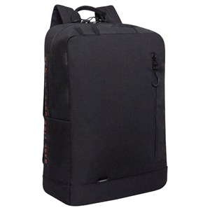Рюкзак GRIZZLY, карман-антивор, "TOTAL BLACK", 42х28х12 см, RQL-513-2/3 - фото 6154084