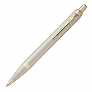 Ручка шариковая PARKER "IM Professionals Monochrome Champagne", корпус шампань, сталь, синяя, 2172956 - фото 6235538