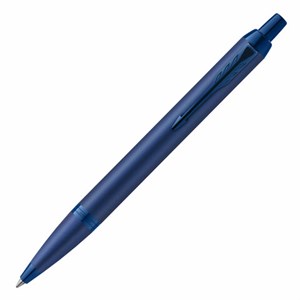 Ручка шариковая PARKER "IM Professionals Monochrome Blue", корпус синий металлик, сталь, синяя, 2172966 - фото 6235539