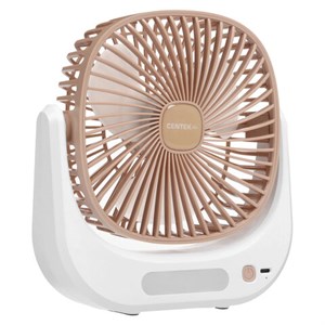 Вентилятор настольный CENTEK CT-5041, USB-питание, 3 режима, d=10 см, 5 Вт, белый - фото 6299539