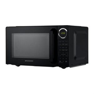 Микроволновая печь BRASSON MW2390D-6BL, 23 л., 900 Вт, сенсорное управление, дисплей, таймер, 6 АВТО ПРОГРАММ, черная, 454980 - фото 6329445