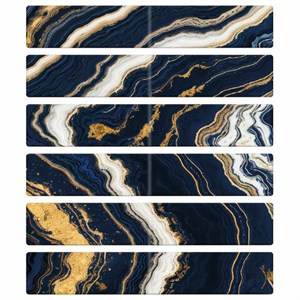Закладки для книг МАГНИТНЫЕ, "АССОРТИ 5 ДИЗАЙНОВ ABSTRACTION", набор 6 штук, 60x20 мм, FUNSTER, 116653 - фото 6372915