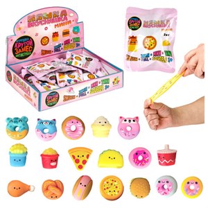 Игрушка-антистресс Жмяка "Няшка-Вкусняшка мини 2" набор 2 шт., слепой пакет, дисплей, 1TOY, Т26172 - фото 6377370