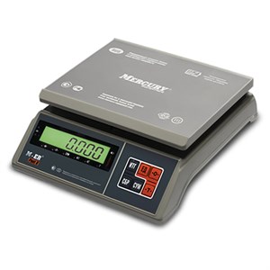 Весы фасовочные MERTECH M-ER 326AFU-15.1, LCD (0,04-15 кг), дискретность 5 г, платформа 255x205 мм, 3060 - фото 6392822