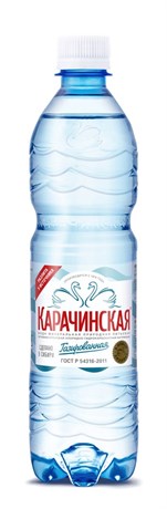 Вода питьевая Карачинская минеральная газированная, 500мл - фото 6398183