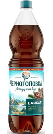 Напиток лимонад Черноголовка Байкал газированный, 1,5 л - фото 6398225