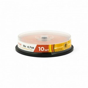Диски DVD+R (плюс) MIREX, 4,7 Гб, 16x, Cake Box (упаковка на шпиле), КОМПЛЕКТ 10 шт., UL130013A1L - фото 6523473