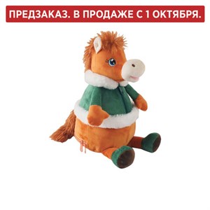 Подарок новогодний ЛУИ ИЗ ВЕРСАЛЯ "Мягкая игрушка-символ 2026 года", НАБОР конфет 1000г,WELDAY - фото 6616567