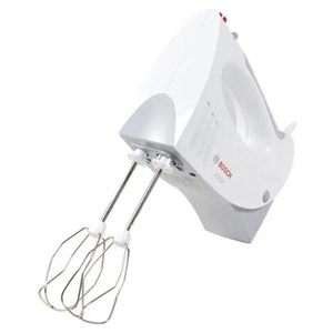 Миксер BOSCH MFQ 3540, 450 Вт, 5 скоростей, 2 венчика, 2 крюка для теста, стакан, белый, MFQ3540 - фото 6689608