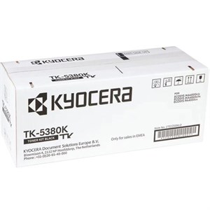 Тонер-картридж KYOCERA (TK-5380K) ECOSYS PA4000cx/MA4000cix/MA4000cifx, черный, ресурс 13000 страниц, оригинальный, 1T02Z00NL0 - фото 6695277
