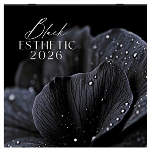 Календарь настенный перекидной 2026 г., BRAUBERG, 12 листов, 28,5х28,5 см, "Black esthetic", 116927 - фото 6843297