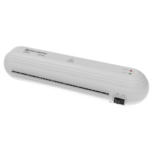 Ламинатор BRAUBERG ULTRA PM235W, БЕЛЫЙ, формат A4, толщина пленки 60-150 мкм, скорость 30 см/мин, 532184 - фото 7023316
