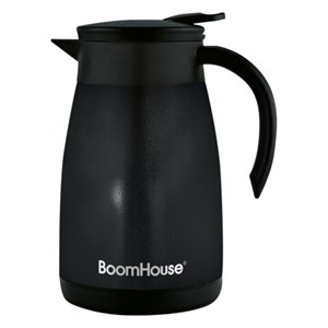 Чайник-термос 1л COFFEE BREAK, нержавеющая сталь SUS304, черный, ТЕРМОЧАЙНИК, BOOMHOUSE (БумХаус), 700328 - фото 7150337
