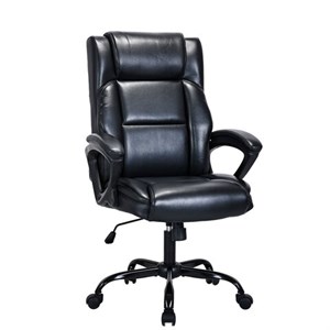 Кресло BRABIX PREMIUM "Oslo EX-549", рециклированная кожа, разборное пятилучие, черное, 532978 - фото 7215910