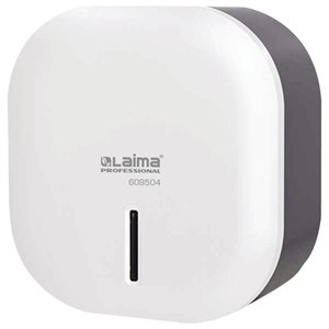 Диспенсер для туалетной бумаги LAIMA PROFESSIONAL SUPER (Система T2), малый, ABS-пластик, белый, 609504 - фото 7235825