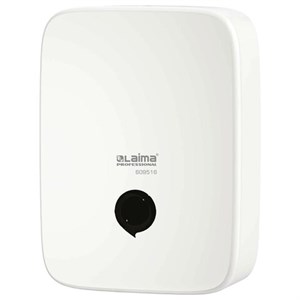 Диспенсер для полотенец на 2 пачки LAIMA PROFESSIONAL PREMIUM (Система H2), Z-сложения, белый, ABS-пластик, 609516 - фото 7235833
