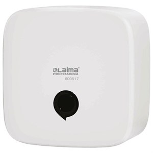 Диспенсер для полотенец LAIMA PROFESSIONAL PREMIUM, (Система H3), V-сложения, белый, ABS-пластик, 609517 - фото 7235834