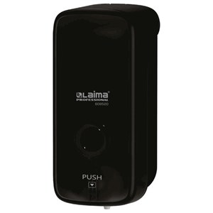 Дозатор для жидкого мыла-пены LAIMA PROFESSIONAL PREMIUM BLACK, НАЛИВНОЙ, 1 л, черный, ABS-пластик, 609520 - фото 7235837