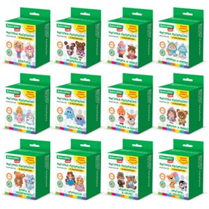 Фигурка-раскраска из гипса "С магнитом", с красками и кистью, ассорти, BRAUBERG KIDS, 666010 - фото 7235841