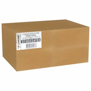 Этикетка самоклеящаяся 64х33,4 мм, 24 этикетки, белая, 70 г/м2, 500 л., LOMOND, 2100524ТЕХ - фото 7403512